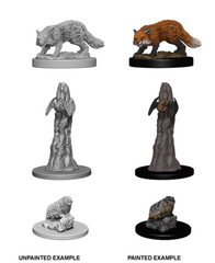 Wizkids Deep Cuts: Familiars (Bat, Fox & Badger)